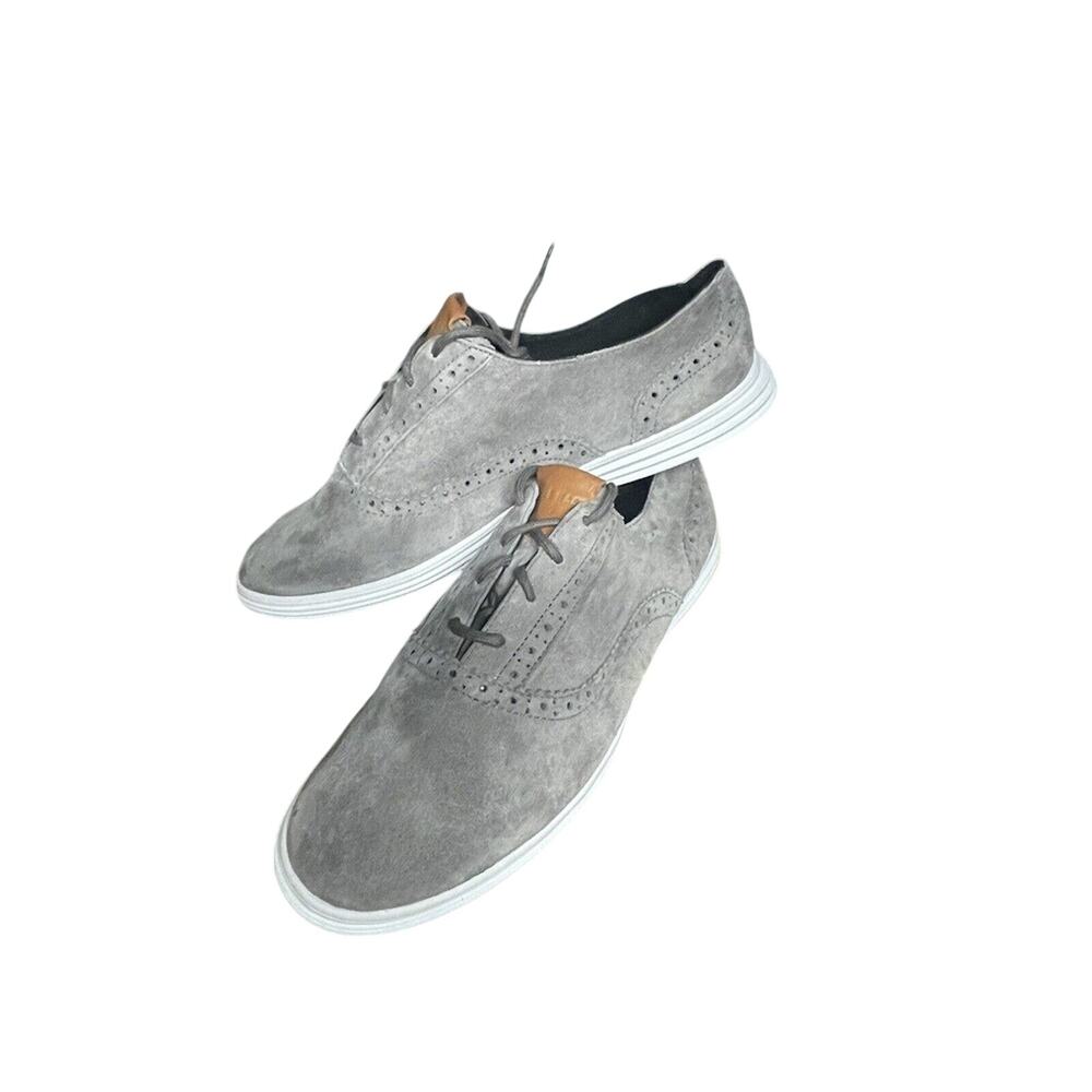 Cole Haan Gray‎ Suede Casual Sneaker Women's Size 8B